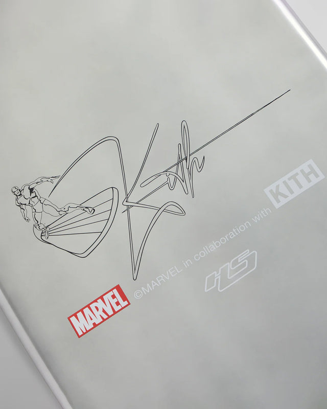 INTRODUCING THE SURFBOARD OF MARVEL’S ICONIC SILVER SURFER.