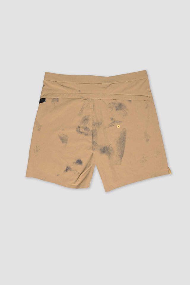 Full Rotation Performance Boardshorts - Ash Brown Spray