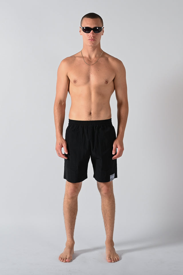 Record Swim Shorts - Black