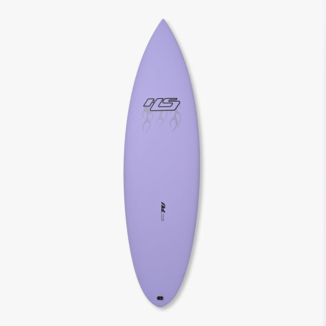 Darkside - Purple Round Tail 5'4" - Futures 3