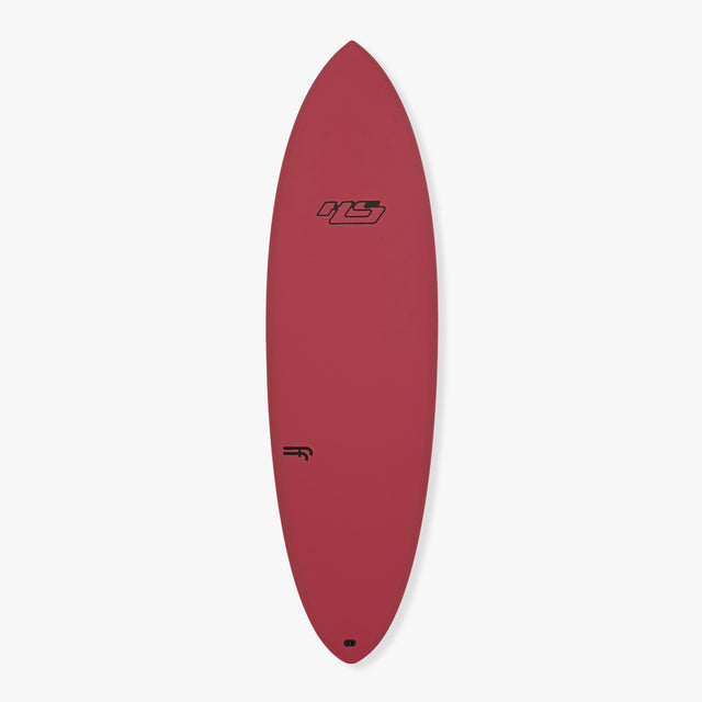 Hypto Krypto FutureFlex - Sultry Red Grunge - 5'9" FCS2 3 Fin