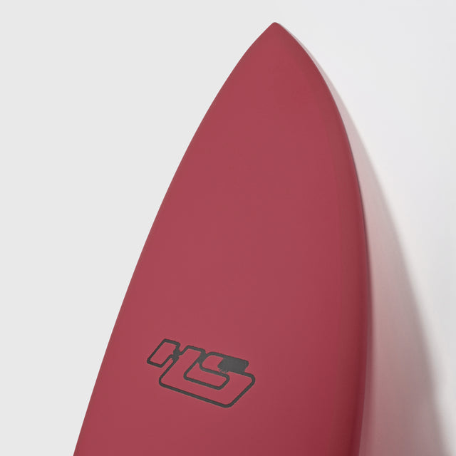 Hypto Krypto FutureFlex - Sultry Red Grunge - 5'9" FCS2 3 Fin