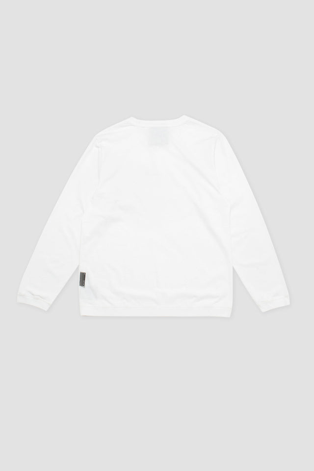 Shapers LS Tee - Symbol - White