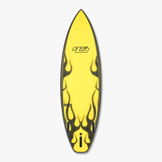 Cohort I FF - Futures 3 Fin - 6'0 - Yellow Flame