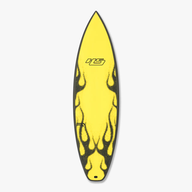 Cohort I FF - Futures 3 Fin - 6'0 - Yellow Flame