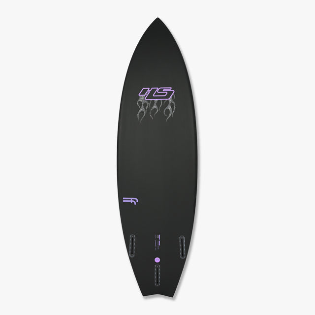 Cohort II FF - Futures 3 Fin - 5'8 - 27.36L - Black Violet