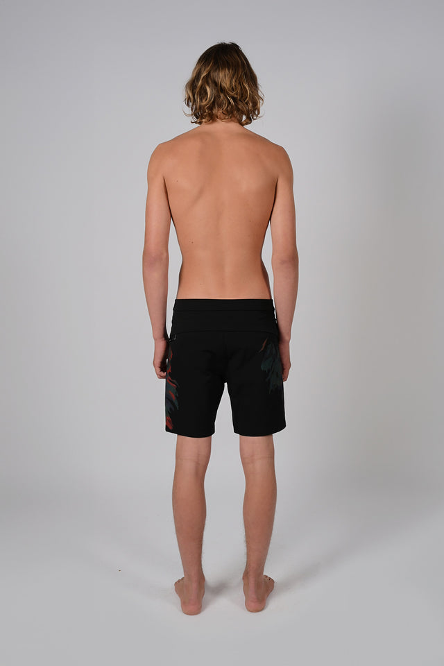 Full Rotation Boardshorts Bleached Flame