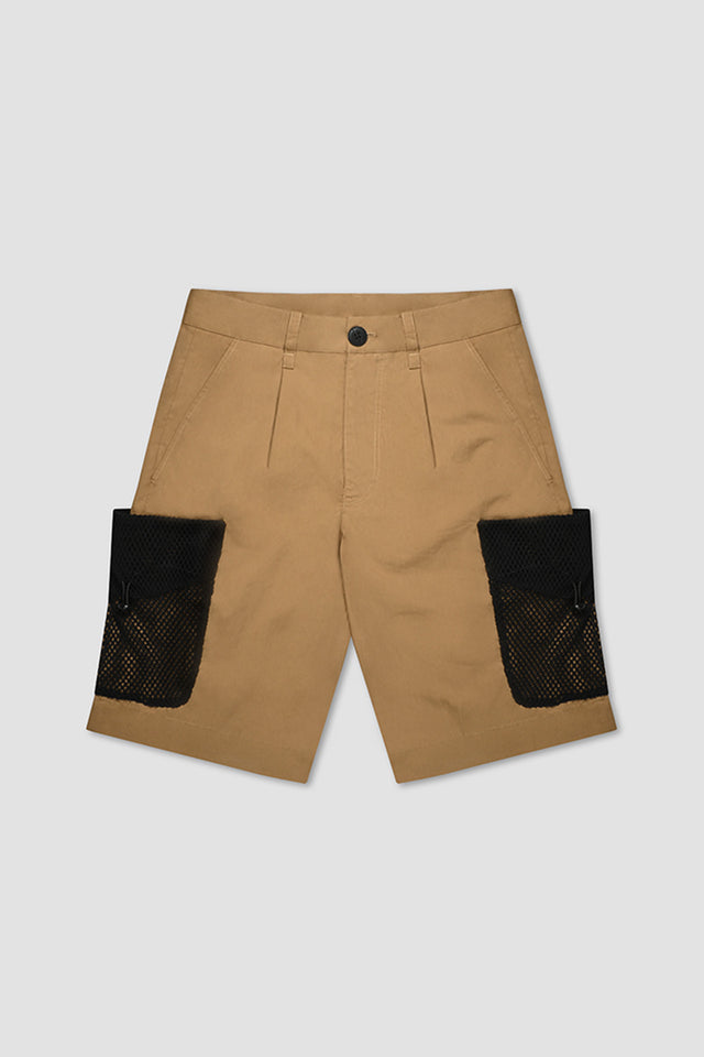 Net Pocket Cargo Shorts Unisex