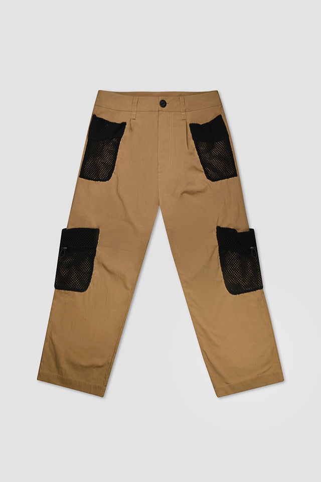 Net Pocket Cargo Pants Unisex