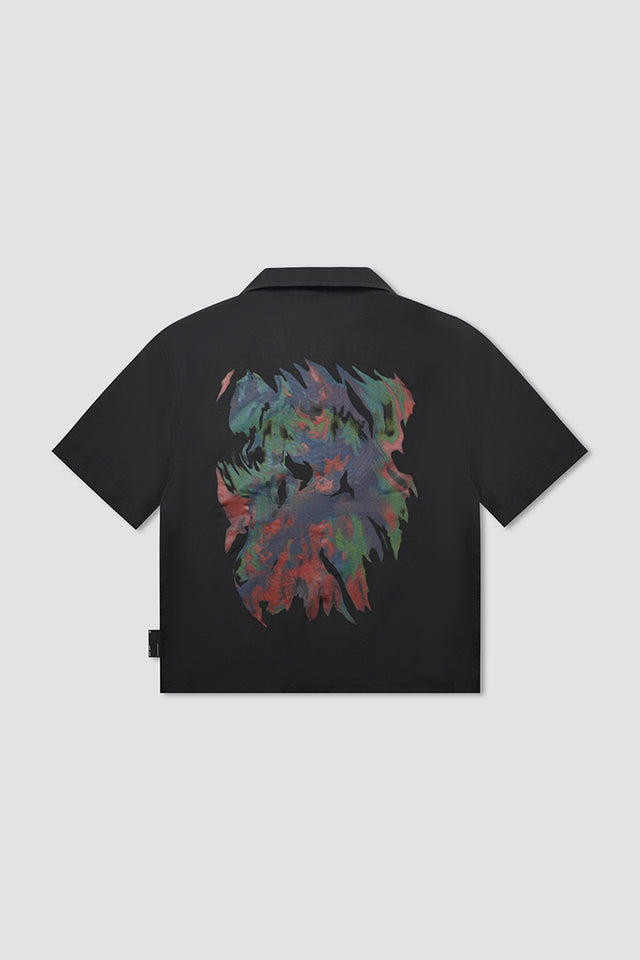 SS High Water Shirt Bleached Flames Unisex