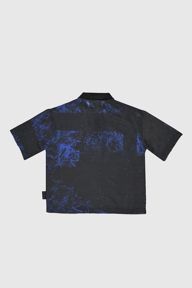 Sheer Black Sea Polo Tee Unisex