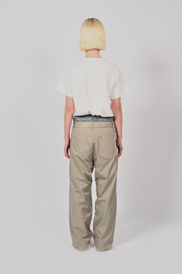 Wave Seam Nylon Pant Unisex