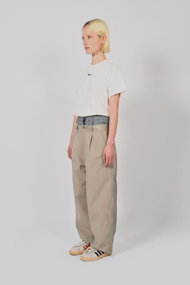 Wave Seam Nylon Pant Unisex