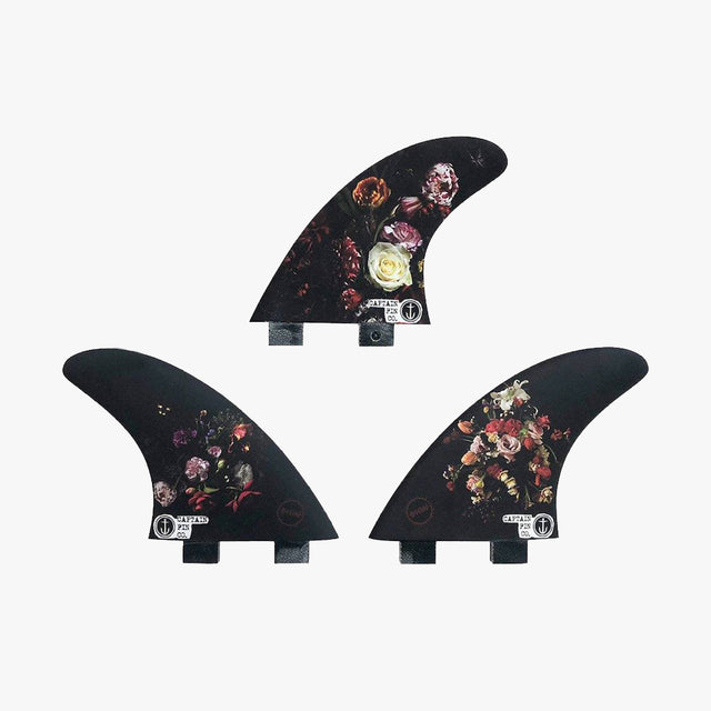 Dion Agius Signature Fins - Flowers - Captain Fin - Twin Tab